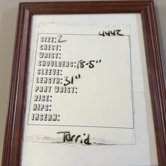 Torrid Blazer Jacket Womens Size 2X Black Long Sleeve Open Front - Picture 5 of 5